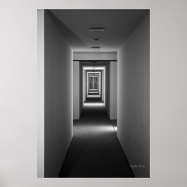 ファインアート白黒 – アン招待状 ポスター