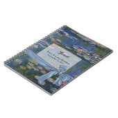 ファインアート結婚のゲストサインインノートブック ノートブック (左側)