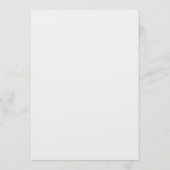 ファインアート結婚メニューヴィンテージ油のキャンバス。 メニュー (裏面)