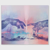 ファインアート絵を描の超現実的な手の手 ラッピングペーパー (フラット)