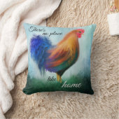 ファインアート絵を描ロスターパーソナライズされた枕 クッション (ブランケット)