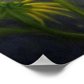 ファインアート絵画ヒマワリプリント「Apparition 1」 ポスター (角)