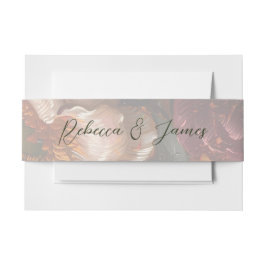 ファインアート絵画フラワーの書結婚道 招待状ベリーバンド