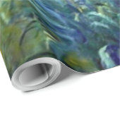 ファインアート芸術的フラワーズバイモネ ラッピングペーパー (ロールコーナー)