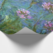 ファインアート芸術的フラワーズバイモネ ラッピングペーパー (角)