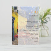 ファインアート通りカフェ 招待状 (スタンド正面)