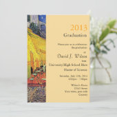 ファインアート通りカフェ 招待状 (スタンド正面)