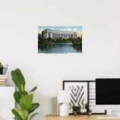 ファインアート館の外観 ポスター (ホームオフィス)