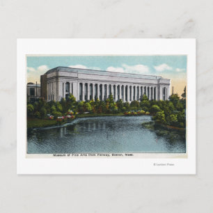 ファインアート館の外観 ポストカード