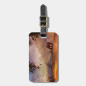 ファインアート馬ラゲージタグ ラゲッジタグ (正面縦)