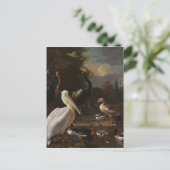 ファインアート鳥 ポストカード (スタンド正面)