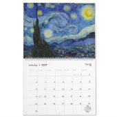 ファインアート |カスタムロゴ2021カレンダー カレンダー (1月 2027)
