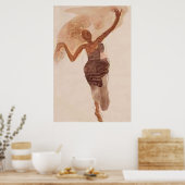 ファインアート～ザ・ダンサーc1906 ポスター (キッチン)