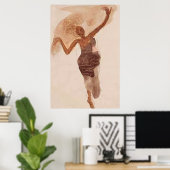 ファインアート～ザ・ダンサーc1906 ポスター (ホームオフィス)