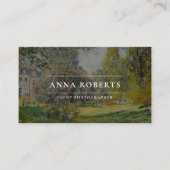 ファインアート、ヴィンテージ、QRコードイベント写真家 名刺 (正面)