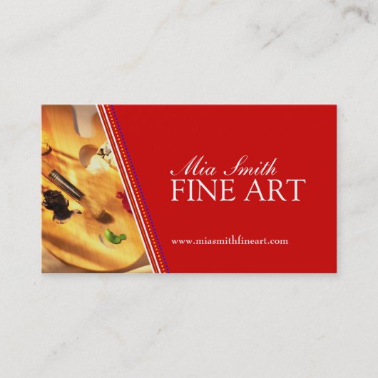 ファインアート-名刺 名刺 (正面)