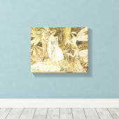 ファインアート – 妖精の宝石 キャンバスプリント (インサイチュ (ウッドフロア))