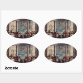 ファインアート 楕円形シール (シート)