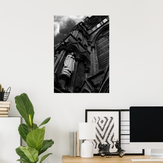 ファインアート、永遠にクレリック、ゴシックを見る ポスター (ホームオフィス)