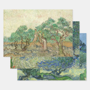 ファインアートby Vincent Van ゴッホ, Decompage ラッピングペーパーシート