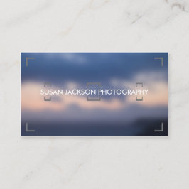 ファインダーの写真撮影の名刺 名刺