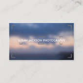 ファインダーの写真撮影の名刺 名刺 (正面)