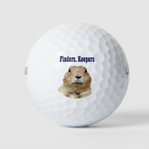 ファインダーズキーパーボール奪いグラウンドホッグ ゴルフボール