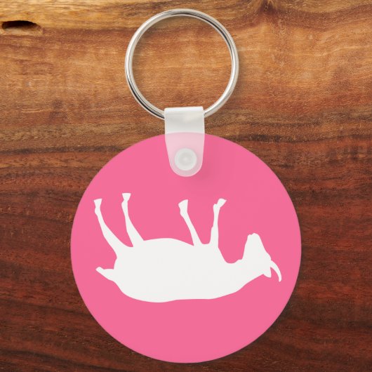 ファインティングヤギ キーホルダー (正面)