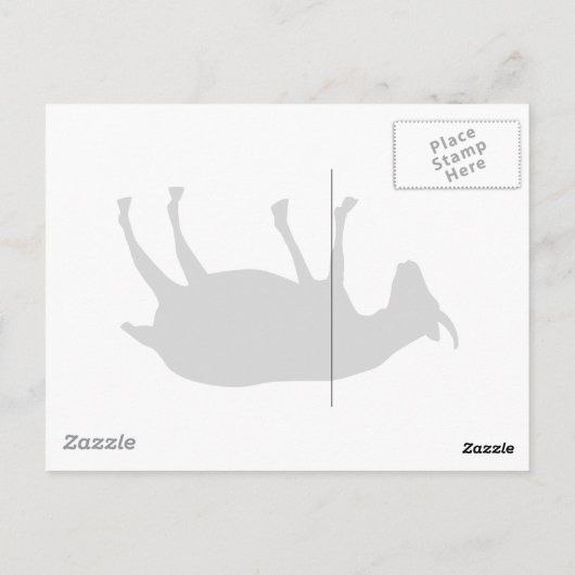 ファインティングヤギ ポストカード (裏面)