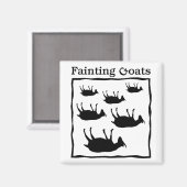 ファインティングヤギ マグネット (正面/裏面)