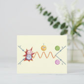 ファインマおもしろいン図 ポストカード (スタンド正面)