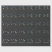ファインマン図物理方程式の科学物理学者 ラッピングペーパー (フラット)
