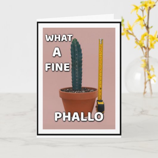 ファイン・ファロ - 手術おめでとう カード (黄色い花)