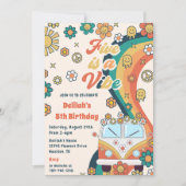 ファイヴはヴィベレトロフローラ5th誕生日パーティー 招待状 (正面)