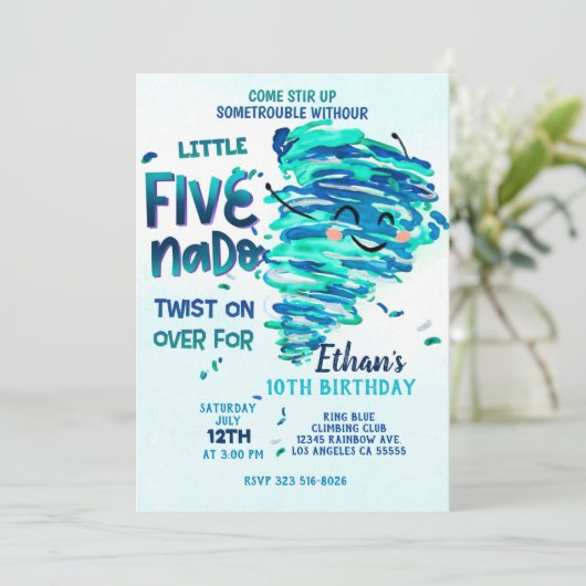 ファイヴネードの招待状 招待状 (スタンド正面)