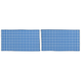 ファイー&ローレンブルーギンガム 枕カバー