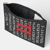 ファイ数 アクセサリーポーチ (見開き)