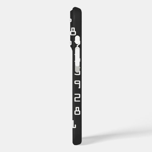 ファイ数 Case-Mate iPhoneケース (裏面 / 左)