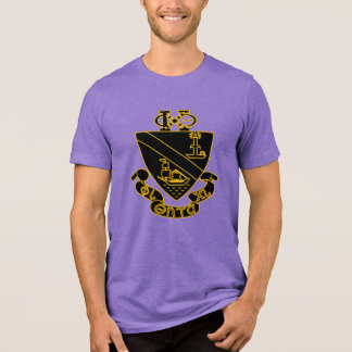 ファイ・カイ・シータ・クレスト | ゴールドとブラック トライブレンドTシャツ