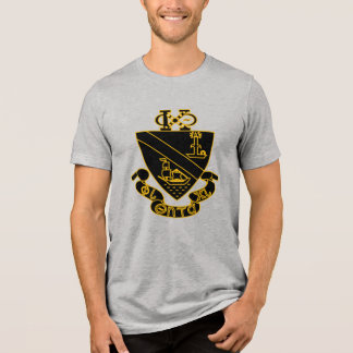 ファイ・カイ・シータ・クレスト | ゴールドとブラック トライブレンドTシャツ