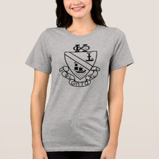 ファイ・チ・シータ・クレスト | 白黒 トライブレンドTシャツ