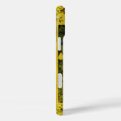 ファウシカ、花栗の木グリーンイエロー Case-Mate iPhoneケース (裏面 / 右)