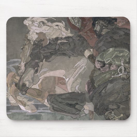 ファウストおよびMephistopheles 1896年の飛行 マウスパッド (正面)
