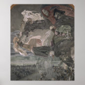 ファウストとメフィストフェレスの飛行， 1896 ポスター (正面)