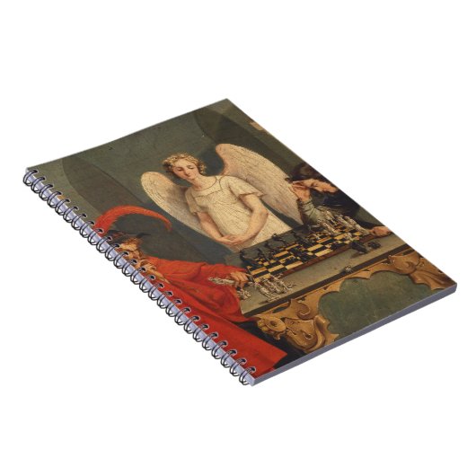 ファウストとメフィ遊ストフェレスのチェス ノートブック (右側)