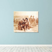 ファウストとワーグナーの対談 キャンバスプリント (インサイチュ (ウッドフロア))