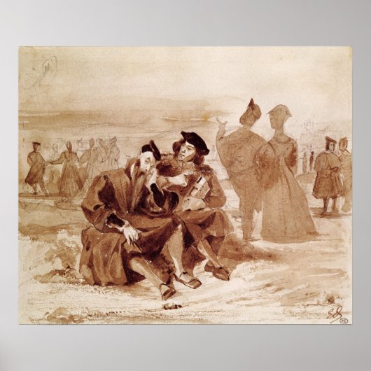 ファウストとワーグナーの対談 ポスター (正面)