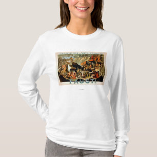 ファウストのミュージカルシアターポスター Tシャツ