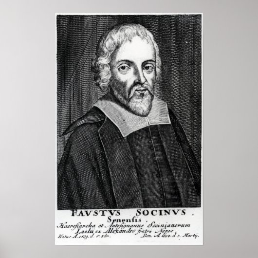 ファウストソッツィーニ ポスター (正面)