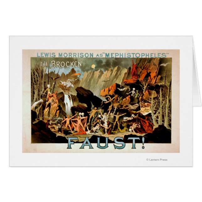 ファウストミュージカル劇場ポスター (正面横)